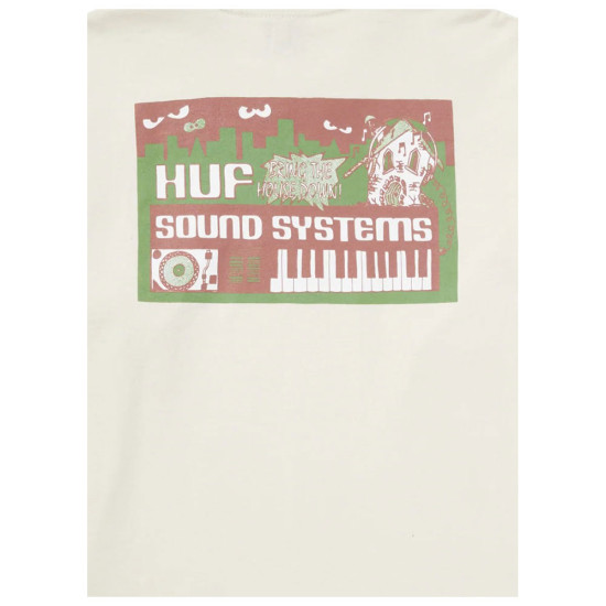 Huf Ανδρική μακρυμάνικη μπλούζα Sound Systems L/S Tee